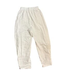NWT Seaside White Linen Pants